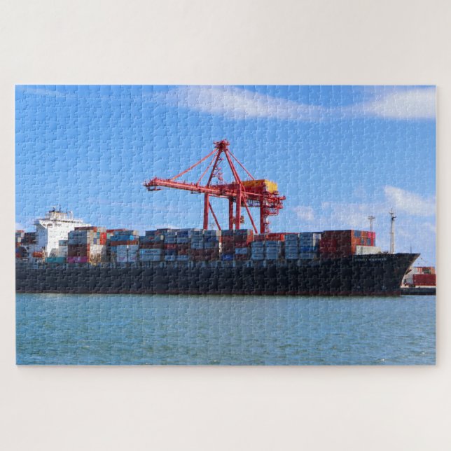 Containerschiff Conti Darwin Jigsaw Puzzle (Horizontal)