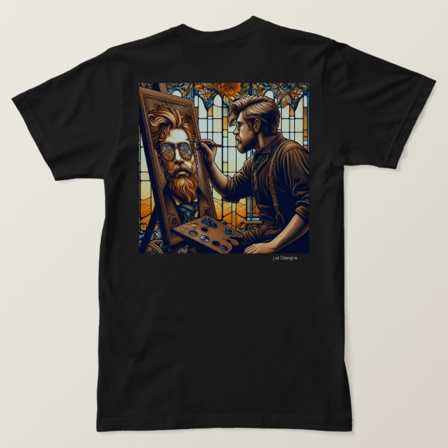 Contemplation-T - Shirt (Design Rückseite)