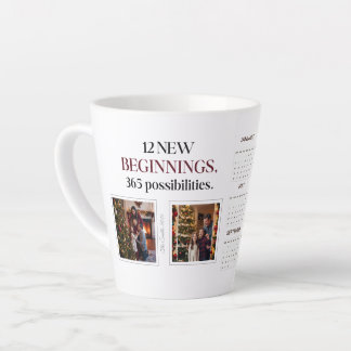 Contemporary Custom 2025 Calendar Memory-Tasse Milchtasse