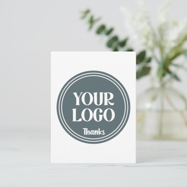 Contemporary, elegant, stylish & high-end postkarte (Stehend Vorderseite)