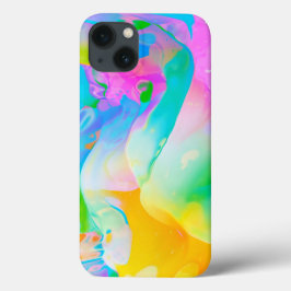 Contemporary Fluid Neon Abstrakt Case-Mate iPhone Hülle