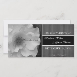 Contemporary Save the Date Annonce