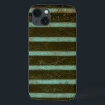 Contemporary Turquoise Air Grate Case-Mate iPhone Hülle<br><div class="desc">Zeitgleich mit der Turquoise air grate is the subjet of this work by Jennifer Goldberger. Rust stains Show on the grate,  giving it a well used feel. Auf Print! Order yours today!</div>