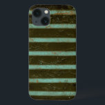 Contemporary Turquoise Air Grate Case-Mate iPhone Hülle<br><div class="desc">Zeitgleich mit der Turquoise air grate is the subjet of this work by Jennifer Goldberger. Rust stains Show on the grate,  giving it a well used feel. Auf Print! Order yours today!</div>