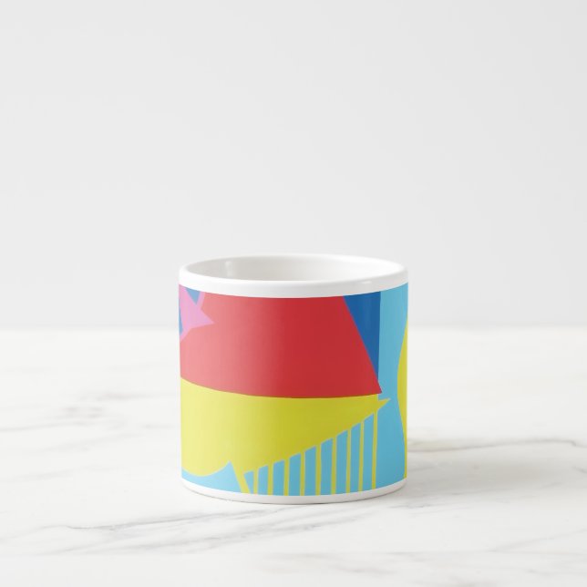 Contemporary Windmill Espresso Mug Espressotasse (Vorderseite)