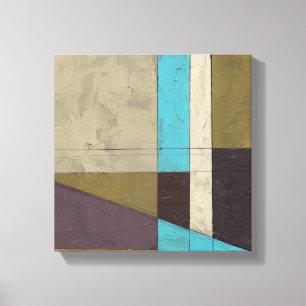 Contemporay Minimalistische Malerei mit tiefer Leinwanddruck