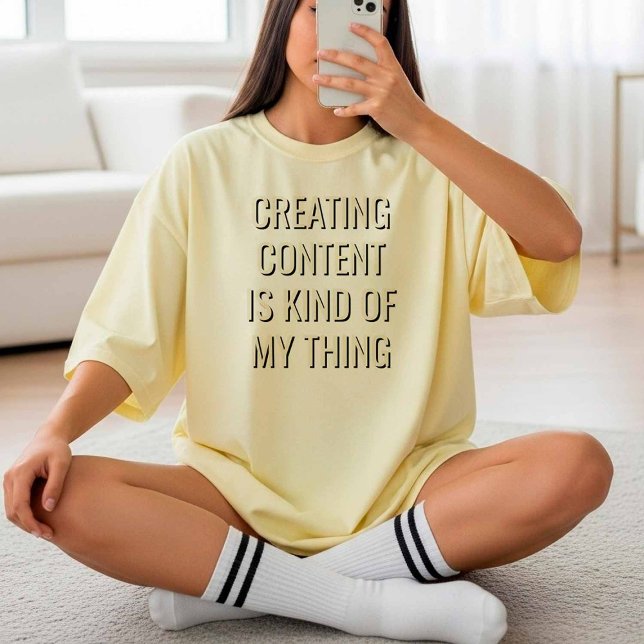 Content Creator T-Shirt (Von Creator hochgeladen)