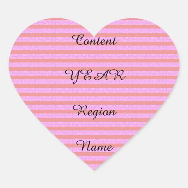 Content Year Region Name or Couple's Names Herz-Aufkleber (Vorderseite)
