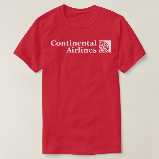 Continental Airlines T-Shirt (Design vorne)