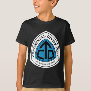 Continental Divide Trail Schild Usa _1 T-Shirt