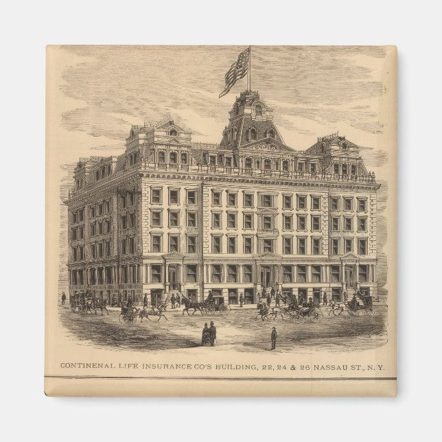 Continental Life Insurance Magnet (Vorne)