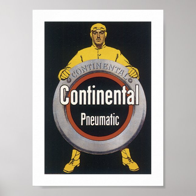 Continental Pneumatic Poster (Vorne)