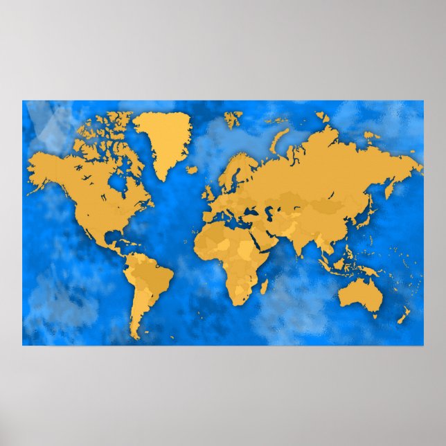 continents poster (Vorne)