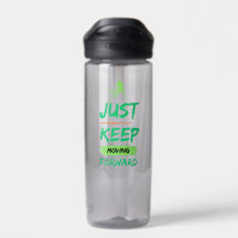 Continuer à aller de l'avant Sport Bouteille d'eau