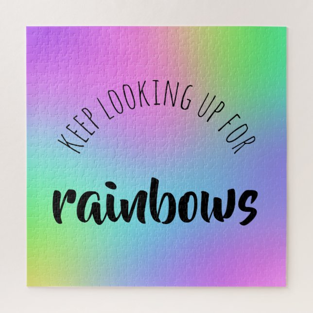 Continuez à chercher Rainbows Jigsaw Puzzle (Vertical)