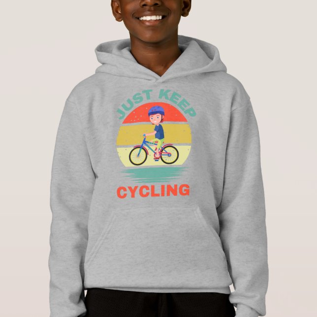CONTINUEZ JUSTE À FAIRE DU CYCLISME (Devant)