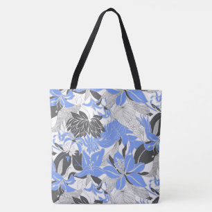 Contour Hawaii Tropische Lilie und Protea Strandta Tasche