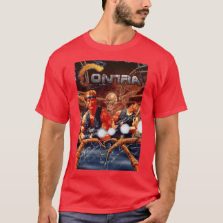 Contra Cover HD Retro T-Shirt