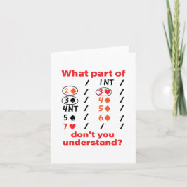 Contract Bridge Grand Slam Bidding Duplicate Karte