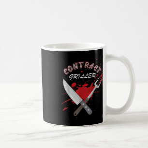 Contract Griller Funny Grill Barbecue Grillen Shir Kaffeetasse