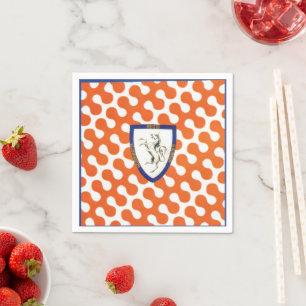 Contrada del Leocorno (Einhorn) Palio Serviette