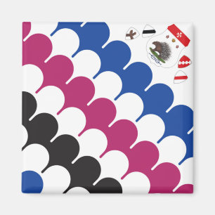 Contrada Sovrana dell'Istrice (Porcupine) Palio Magnet