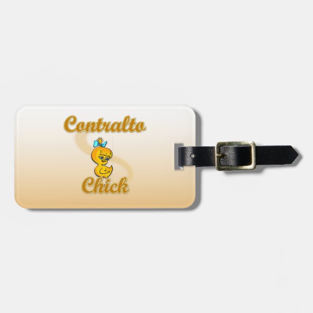 Contralto Gepäckanhänger (Vorderseite horizontal)