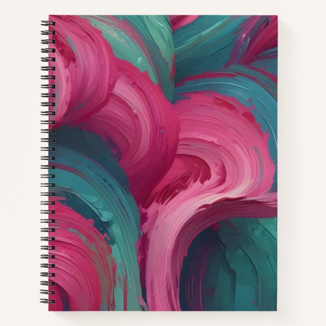 Contrastes Vivos Notizbuch (Vorderseite)