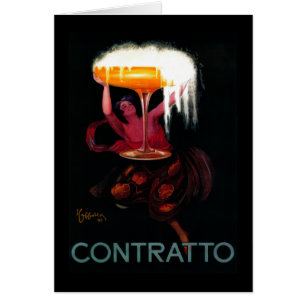 Contrat Vintage PosterEurope