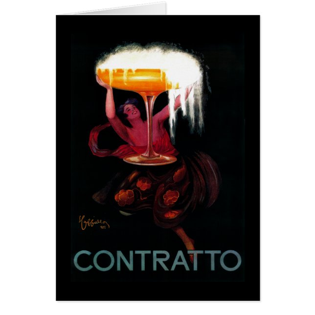 Contrat Vintage PosterEurope (Devant)