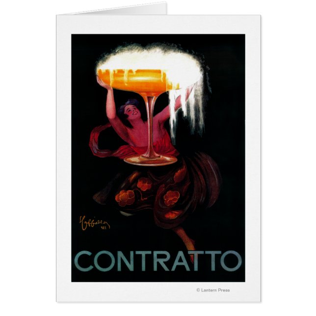 Contrat Vintage PosterEurope (Devant)