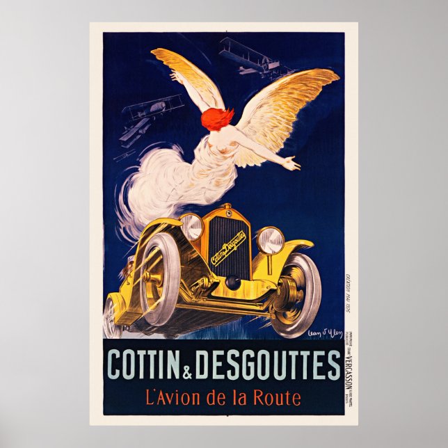 Contratto France Vintage Poster 1922 (Vorne)