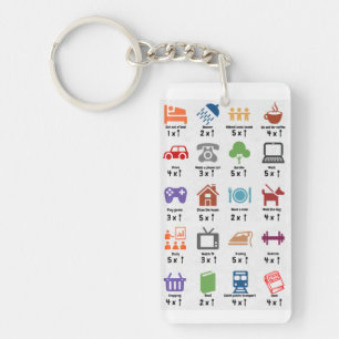 Contre- porte-clés de cuillère