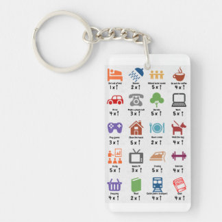 Contre- porte-clés de cuillère