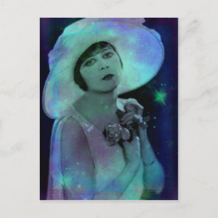 Contrella - Blue Green Dream Postcard Postkarte