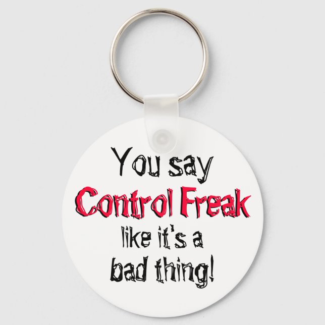 Control Freak Keychain Schlüsselanhänger (Vorderseite)