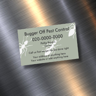 Contrôle des nuisibles UK Business Magnets