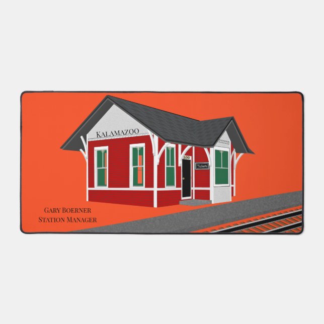 Contrôleur de gare ferroviaire modèle (Recto)