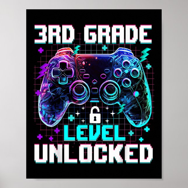 Controller 3. Klasse freigeschaltet erster Schulta Poster (Vorne)
