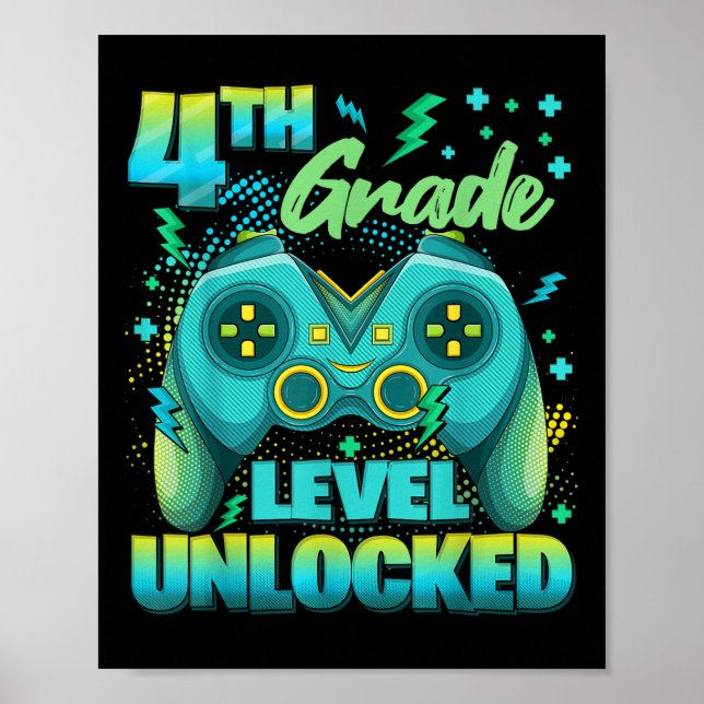 Controller 4. Klasse freigeschaltet erster Schulta Poster (Vorne)