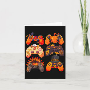 Controller fallen Gaming Video Game Türkei Thanksg Karte