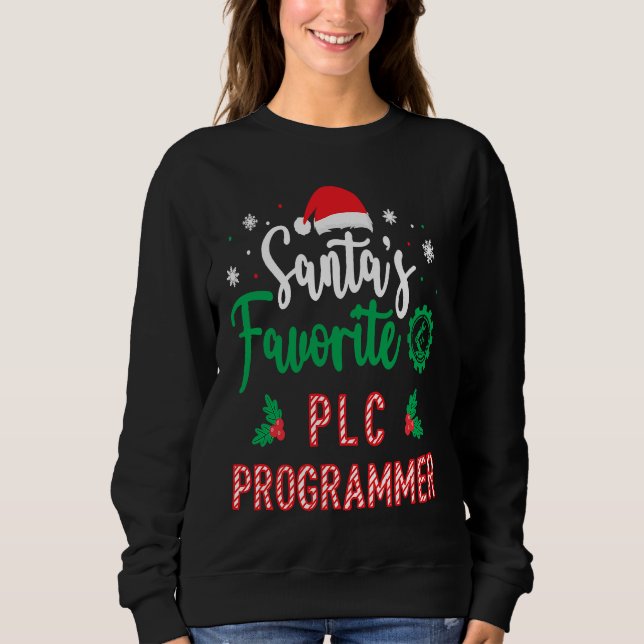 Controls Engineer PLC Automation Engineer HMI PLC  Sweatshirt (Vorderseite)