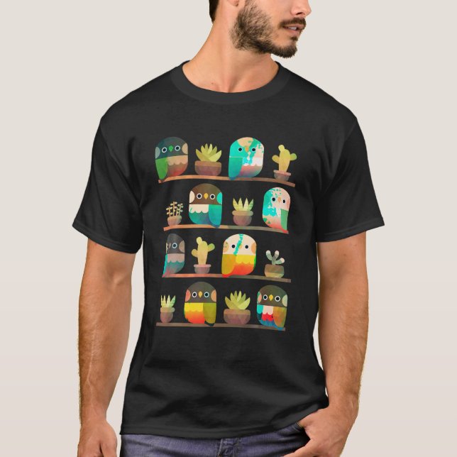 Conures Cacti T Shirt (Vorderseite)