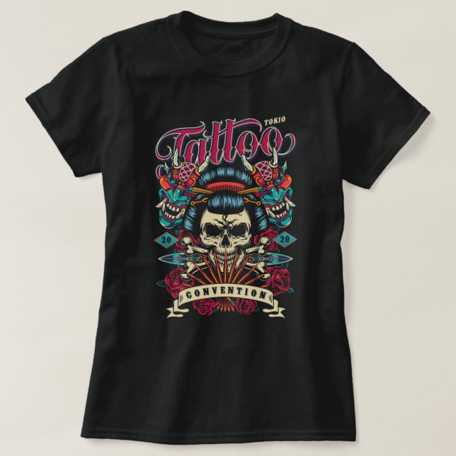 Convention de Tokyo sur le tatouage 2020 T-Shirt (Design devant)