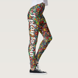 Convention Gaming Dice Komfortable "Play to win" Leggings