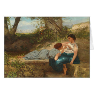 Conversation - carte d'art