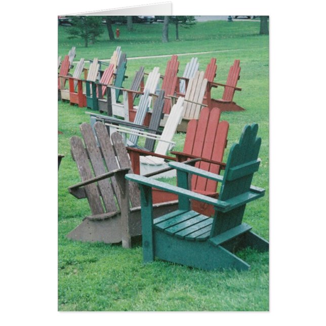 Conversations d'Adirondack (Devant)