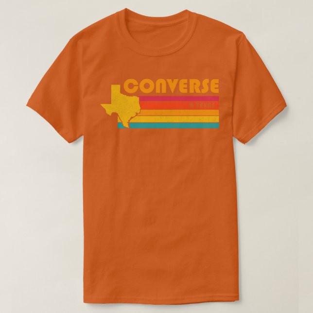Converse Texas Vintag beängstigend Souvenir T-Shirt (Design vorne)