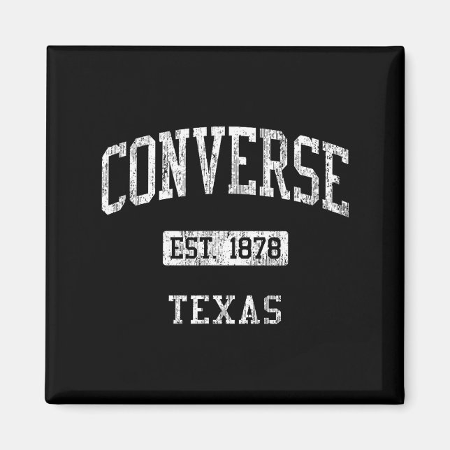 Converse Tx J04 Vintage Athletic Srts Design  Magnet (Vorne)
