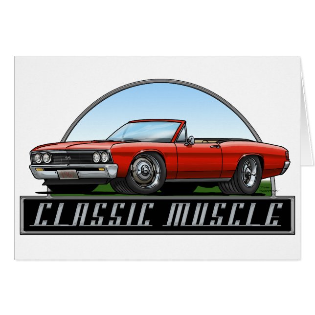 Convertible de 67 Chevelle (Devant horizontal)